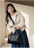 Bolso De Hombro Para Mujer De PU De Alta Calidad Y Tres Capas Suaves Bolso Cruzado De Lujo Diseñador a Main Bolsos De Mujer - details 12