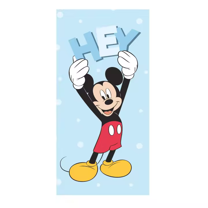 Bimba Pimba Toalla Mickey Mouse 70x140cm 100% algodón - 1