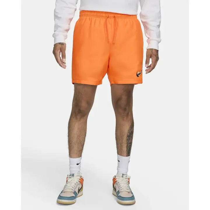 Pantalón corto Nike Standard Issue Moto Woven - Azul  y naranja  FZ0207-416 - 1