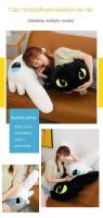 Cojín De Peluche Dragón Luz Furia Figura De Acción Dientes Del Viento Decoración De Hogar Cojín De Sofá Forma Rectangular Relleno De Poliéster/Celulosa Tamaño Adecuado Para Viaje Y Cama - details 2