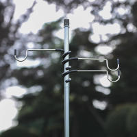 Soporte De Palas De Acero Inoxidable Para Tienda De Camping Y Pesca Accesorio Exterior Portátil Soporte De Lámpara Y Farol Hanger - details 12