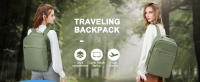 Mochila De Viaje Casual De Nylon Pèrdida De Equipaje Aprobada Por Ryanair Mochila De Portátil Ligera Tamaño De Banda De Mano Para El Aeropuerto - details 0