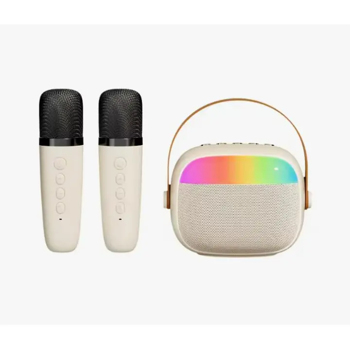 Altavoz Bluetooth Para Adultos Microphone with LED, Aecuado para Regalos, Fiestos, Cumpleaños Karaoke Micrófonos Inalambricos Juguetes Niña, Karaoke Infantil - 1