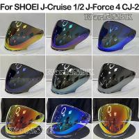 Casco visera para SHOEI J-Cruise 1 J-Cruise 2 J-Force 4 CJ-2 Casco Lente de la motocicleta Escudo facial Abierto Viseria Capacete Moto Glasse - details 0