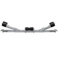 vidaXL Soporte para remolque de barco con rodillos - details 4