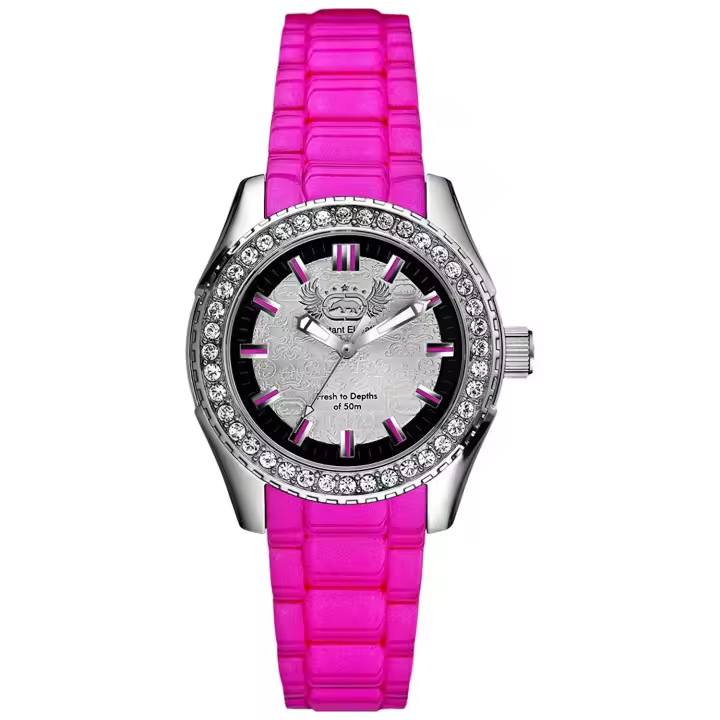 Marc Ecko Reloj Mujer Analogico Cuarzo con Correa de Silicona E11599M3 - 1