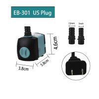 Bomba De Agua Sumergible Para Acuario Con Ventosas Y Enchufe EU/US Ultra-Silenciosa Con Filtro De 3/10/25W Para Piscina De Pez - details 2