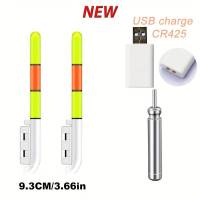 Flotador De Pesca Electrónico Luz Luminosa Varita De Buzo CR425 3.6V Batería De Litio LED Recargable USB Impermeable Noche Equipamiento De Pesca - details 0