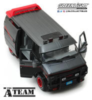 Greenlight Furgoneta Equipo A  Die CAst Metal 1/18 van vandura GMC - details 1