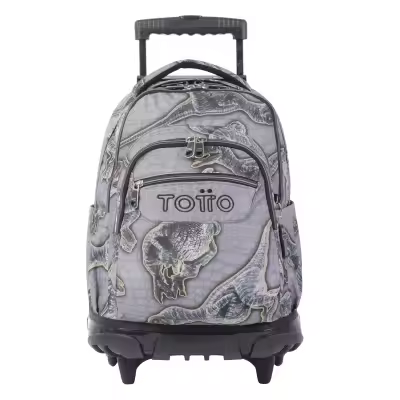 Mochila Totto ruedas Renglon Modelo Dinosaurios - 1