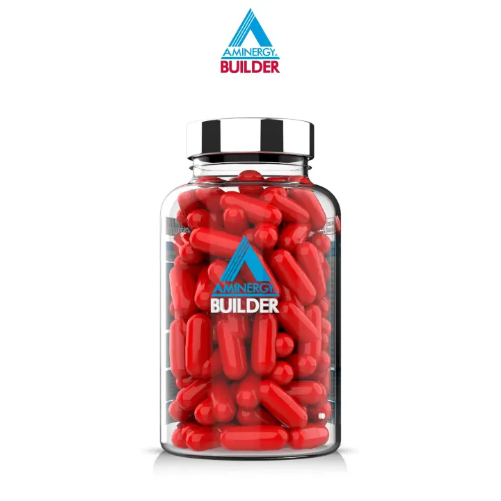 MTX nutrition AMINERGY Builder (160 cap) - Matriz de péptidos de origen sérico (plasma) naturales de origen porcino (sin hierro) y altísima biodisponibilidad 22 aminoácidos repitiendo el perfil humano. - 1