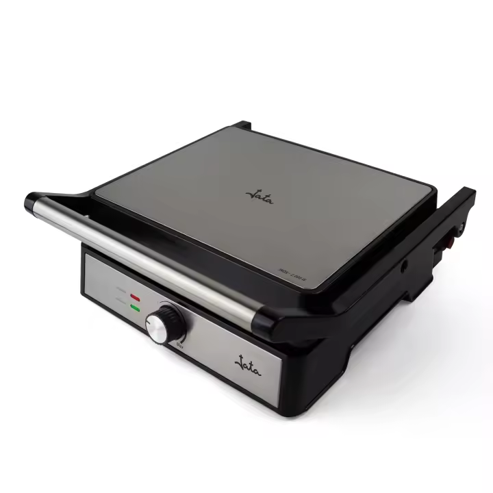 JATA JEGR1595 Parrilla Eléctrica y Grill con Placas Antiadherentes 29x24cm 2000W - 1