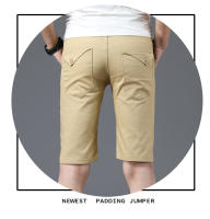 Shorts Casuales Para Hombre Verano 2024 Pantalones Con Gran Bolsillo Estilo Recto Slim De Rodilla Para Playa Moda Casual - details 9