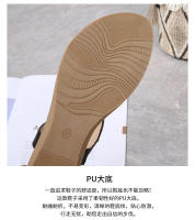 CA Sandalias de mujer 2025, dulces y cómodas, con punta redonda, zapatos de mujer de talla grande. - details 7