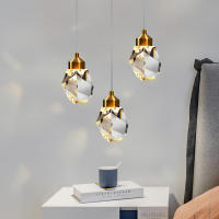 Lámpara Colgante De Cristal HD De Lujo Para Sala De Estar Comedor Dormitorio Cocina Bar Café Decoración Interior LED Soporte Para Instalación En El Techo - details 3