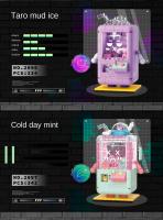 Juguete De Bloques De Construcción Crane Machine Disguise Serie Taro Suelo De Hielo Fresa Sundae Para Niños Y Niñas De 6 a 12 Años Material ABS Sin Batería - details 3