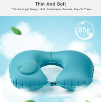 Almohada De Cuello Inflable Para Camping Y Viajes U-Cuadrado Portátil Y Plegable Para Coche Y Avión Almohada De Cuello Con Anillo Inflable - details 5