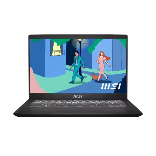 MSI Modern 14 C7M-402XES Ryzen5 8GB 512GB 14 AMD Ryzen™ 5 7430U Netbook 35,6 cm (14") Full HD DDR4-SDRAM SSD Wi-Fi 6E (802.11ax) FreeDOS Negro - 1