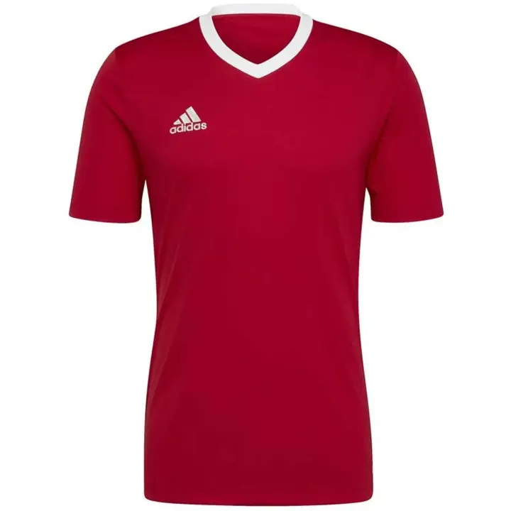 Camiseta de Manga Corta Adidas Entrada 22 para hombre en color rojo - 1