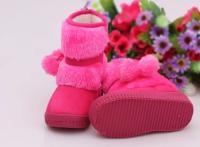 Botas De Nieve Para Niñas Y Niños Diversas Tallas De 7 a 13 Años Cuero PU Transpirable Y Cálida Con Suela De Goma Botines De Otoño Para Niños Princesa - details 11
