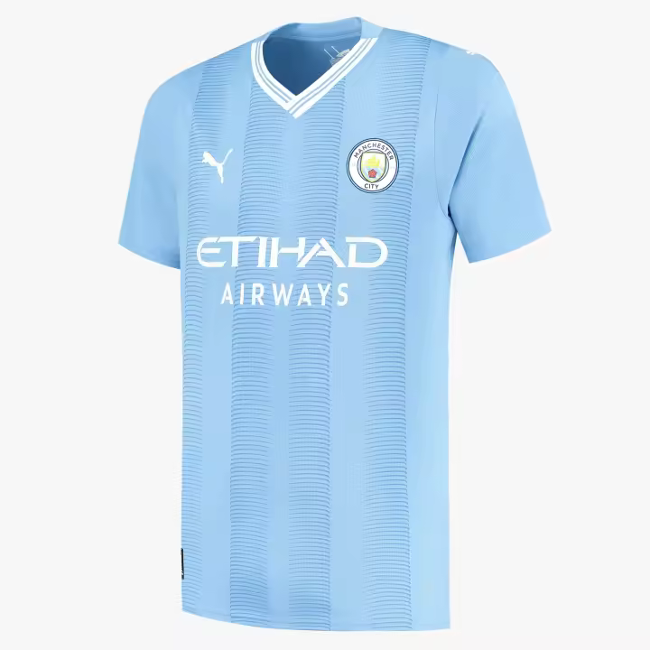 CAMISETA OFICIAL PUMA MANCHESTER CITY HOME 23-24 ADULTO CELESTE - Premier League - 1