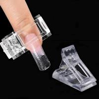 10 Pcs Extensiones De Uñas De Gel Polímero LED Clip De Construcción Para Manicura Herramienta De Arte De Uñas Clips De Tiras De Uñas - details 7