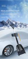 Shovel Portátil Antideslizante Y No Congelante Para Limpieza De Nieve Manual Herramienta De Eliminación De Nieve Gruesa Desmontable - details 4