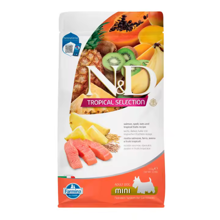 Farmina N&D Tropical Selection Pienso de Salmón para Perros Mini - 1