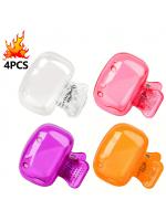 Estuche Portátil Para Cepillo De Dientes 4pcs/set Cubierta De Cabeza De Cepillo De Viaje Para Camping Y Senderismo LJX - details 15