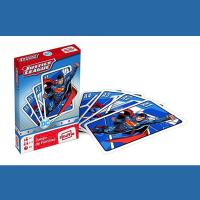Cartamundi Justice League Liga de la justicia Mini Baraja infantil de 32 cartas Cuartetos Juego de Familias con diferentes héroes de DC Cómics Superman Aquaman Wonder woman Linterna verde Cyborg Batman The Flash - details 4