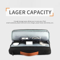 Funda Para Portátil Impermeable De Negocios Con Manija De Viaje Compatible Con Macbook Matebook HP Dell Lenovo 14 Y 15.6 Pulgadas Estilo Casual Tamaño 14 Y 15.6 Pulgadas Protección 360 Grados - details 3