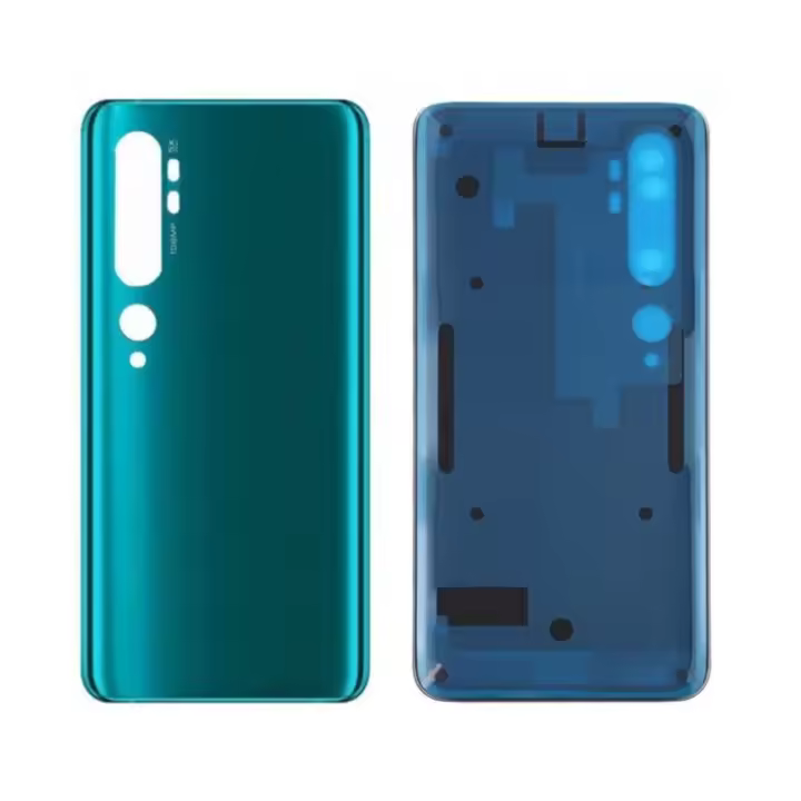 TAPA DE BATERIA PARA XIAOMI MI NOTE 10 / PRO TRASERA CUBIERTA REPUESTO VERDE - 1