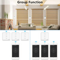 Interruptor De Cortina Inteligente LoraTap Tuya Smart Life Botón Empuñadura 80*80 Motor Eléctrico Compatible Con Alexa Y Google Assistant - details 8