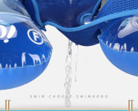 Anillo de natación para bebés Swimbobo, anillo antivuelco para axilas, inflable para niños y niñas de 0 a 3 años, con fuerza de cinco puntos para evitar resbalones. - details 13