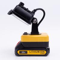 Luz De Trabajo LED Portátil Sin Batería Compatible Con DeWalt 18V Luz Exterior De Emergencia Fuente De Luz LED Incluida - details 2