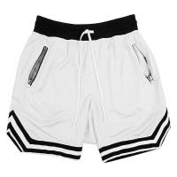 Shorts De Baloncesto Para Hombre Deporte Fitness Verano Malla Secado Rápido Pantalones Casuales Transpirables Talla Media - details 36