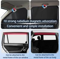 Cortina De Coche Magnética Doble Cara Con Alta Succión Protección Solar Verano Transparencia Opcional Material Fabrica+Magnet - details 3