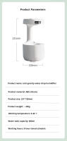 Humidificador De Agua Con LED Y Reloj Anti-Gravedad Creativo Técnología Negra Para Decoración Del Hogar Regalos Para Amigos - details 11