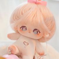 Muñeca De Peluche Kawaii De 20cm Para Niñas Y Coleccionistas Idolo Estrella DIY Dulce Regalo Educativo Material De Algodón - details 6