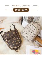 Nuevos Bricos Europeos Bolsas De Hombro Para Mujer Con Estampado Retro Múltiples Maneras De Portar Pequeño Bolsos De Malla PU Con Lining De Poliéster - details 10