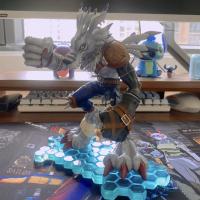 Figura De Acción Digimon Adventure Garurumon Megahouse PVC Modelo Estatua Coleccionable Muñeco Juguete Regalo Para Adolescentes Y Adultos - details 9