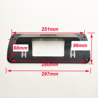 Marco De Radio 2 Din De 9" Para Coche Antiguo Camión RV Motorhome Panel De Tablero Doble Din Marco De Encaje De Plástico Para Vehículos Antiguos - details 1
