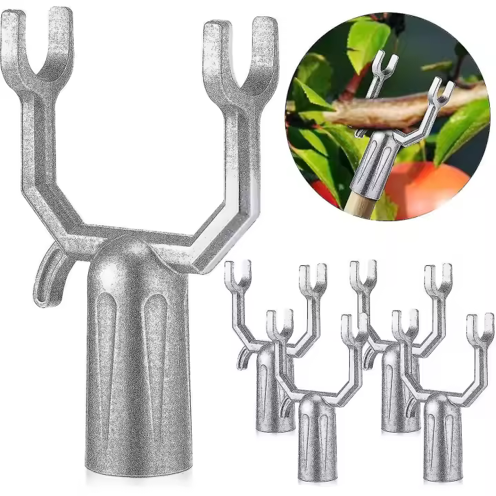 Soporte de Rama de árbol de Metal de 6 UDS, Kit de enderezamiento de árbol de Muleta de Rama de soporte de árbol para Viñedos, guetos [Kk] - 1