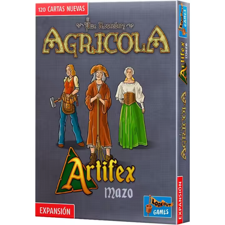 Asmodee Juego De Mesa Agricola Artifex Mazo Expansión - 1