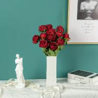 20pcs Arreglo De Rosas Artificiales Realistas Para Bodas Cumpleaños Y Más Decoración Floral Para El Hogar Y Arreglo De Flores - details 2