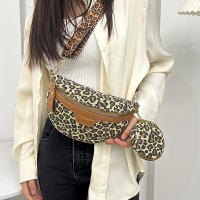 Nueva Bandolera De Pecho Para Mujer Con Estampado De Leopardo Bolso De Cintura Casual Bolso Transversal De Hombro Moda Bolsa De Monedas Diseñadora - details 12