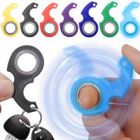Juguete Antiestrés Spinner Llavero Metálico Idget Juguete Para Niños Anillo Giratorio Para Dedos Alivio Del Estrés Y Boredom Regalo De Fiesta - details 5