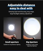 Linterna Táctica LED De Alta Potencia Recargable USB Luz Fuerte Impermeable Torcha Poderosa Lámpara Super Brillante Para Exteriores - details 7