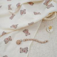 SPEIRA Manta de Gasa de Oso para Bebe, Manta de Diseños animados para niños, Manta para dormir la siesta - details 10
