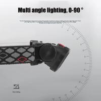 Lámpara Frontal LED COB Super Brillante Con Batería Integrada Recargable Por USB Fuente De Luz Potente Impermeable Para Camping Y Actividades Al Aire Libre - details 3
